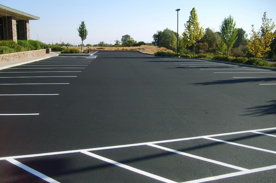 Asphalt paving project by Black Rock Asphalt