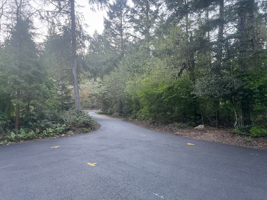 Asphalt paving project by Black Rock Asphalt