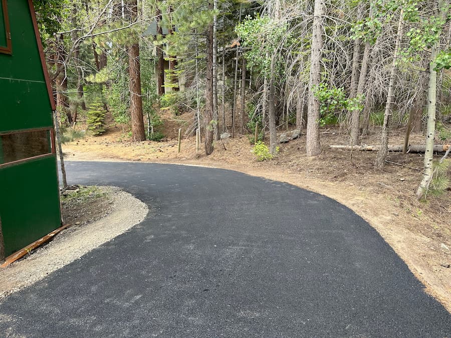 Asphalt paving project by Black Rock Asphalt