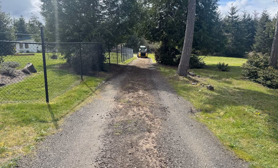 Asphalt paving project by Black Rock Asphalt